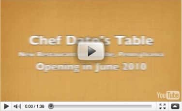 Cooking with Chef Dato