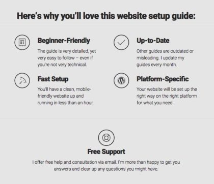 Free Guide to Building a Website